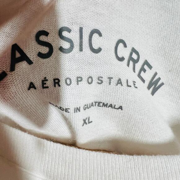 Abercrombie & Fitch T Shirt Print Short Sleeve White Floral Casual - XL - Picture 4 of 5